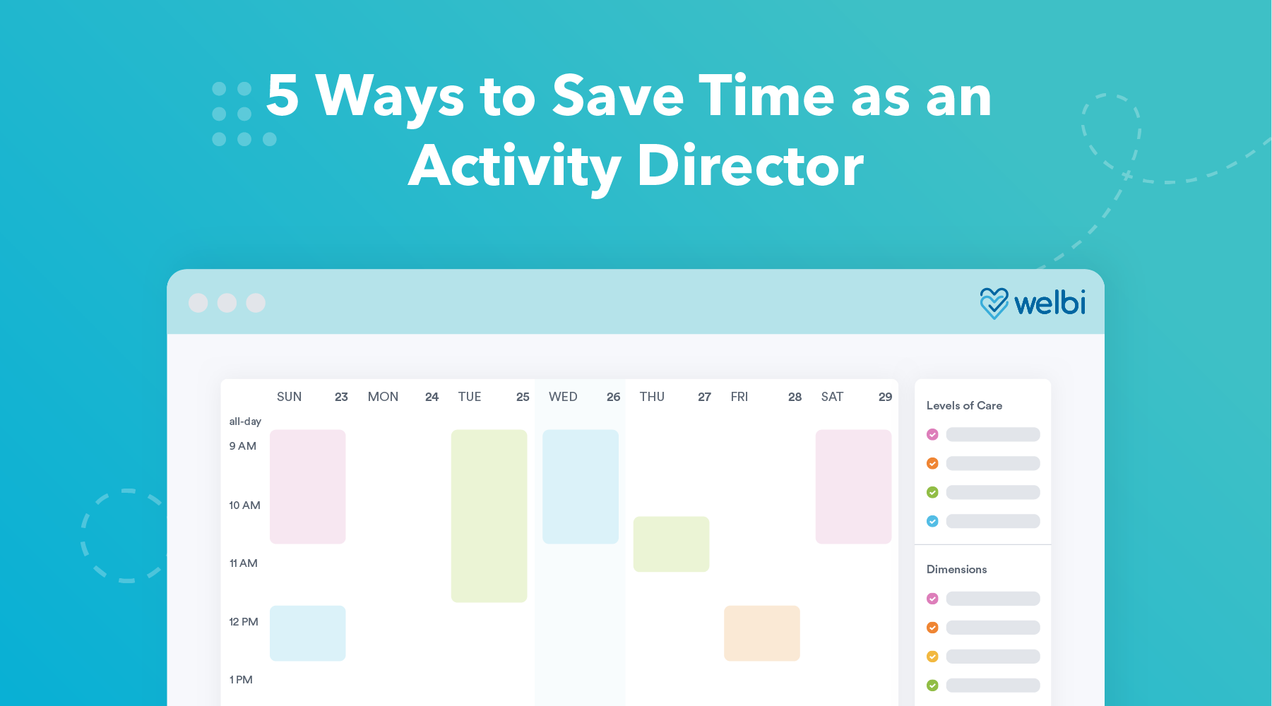 5 Ways to Save Time as an Activity Director