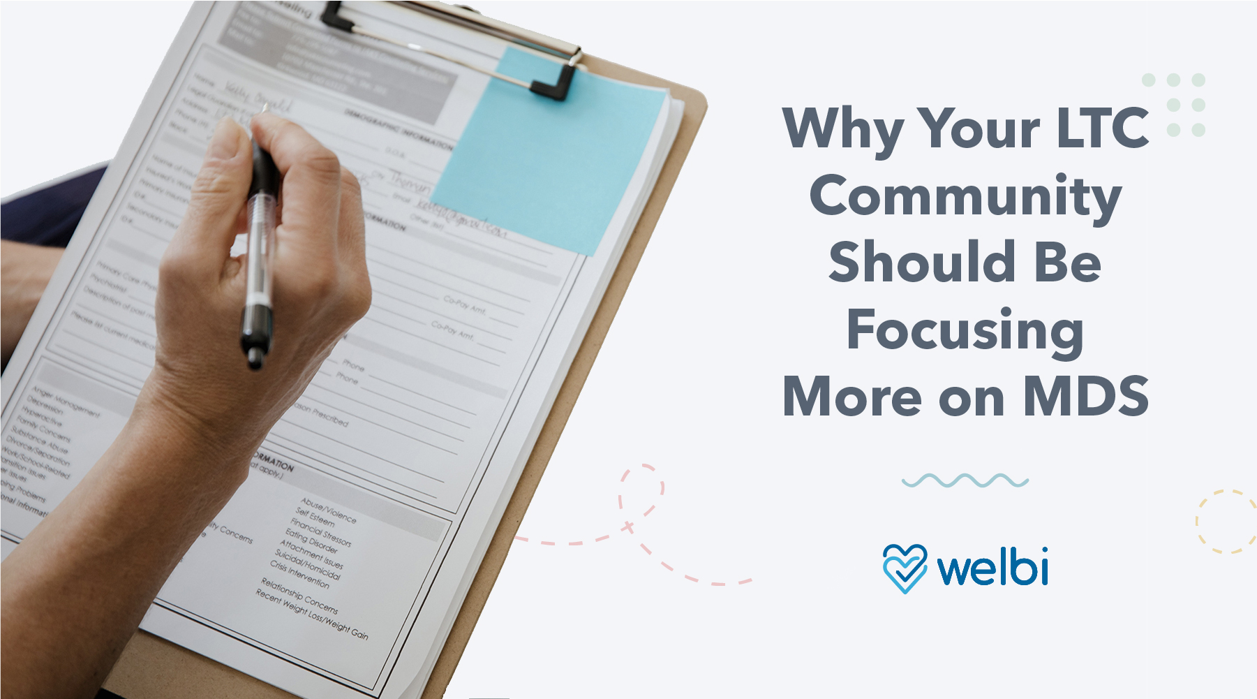 Why Your LTC Community Should Be Focusing More on MDS