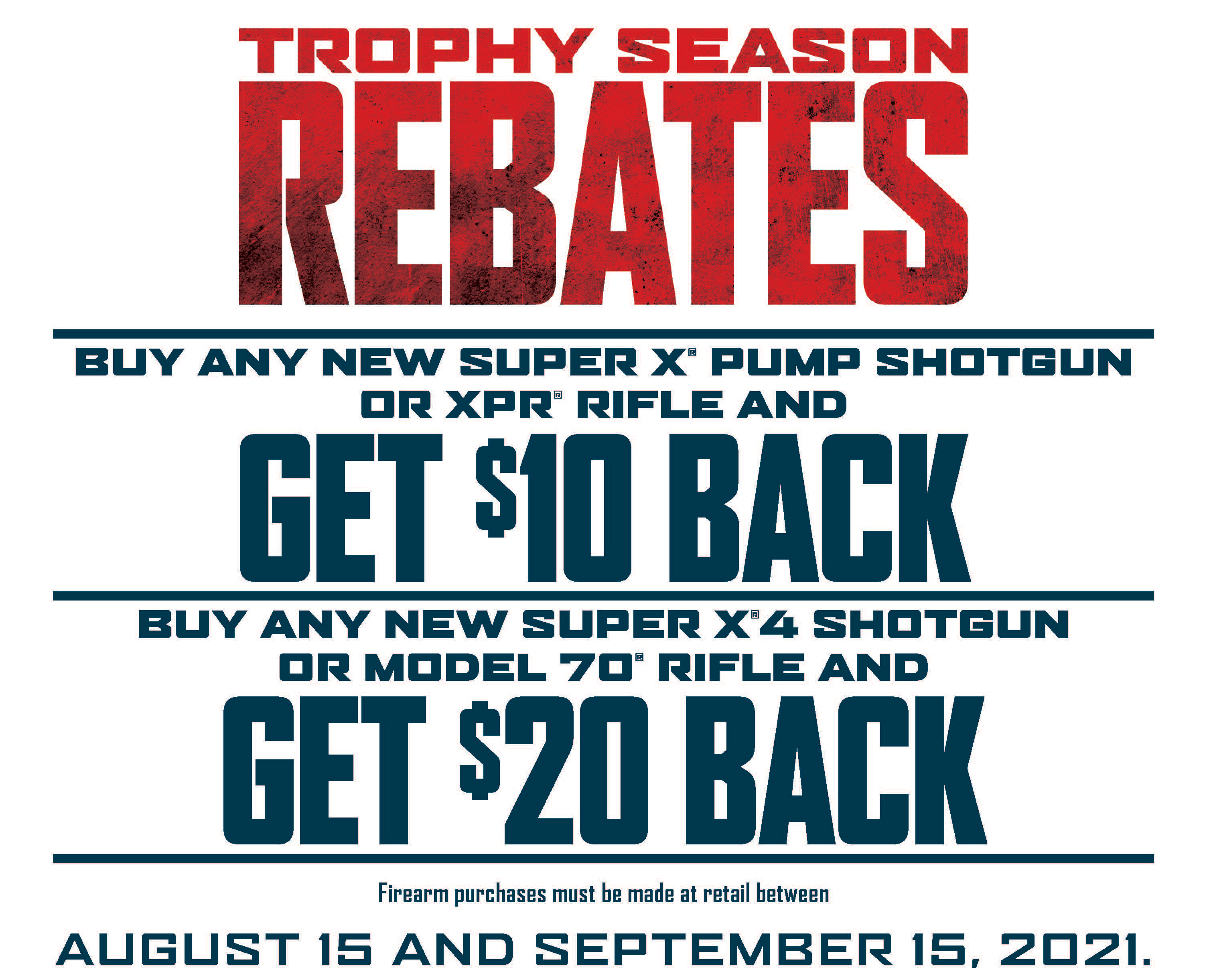 Winchester rebate