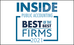 Inside Public Accounting - Best of the Best Firms 2021