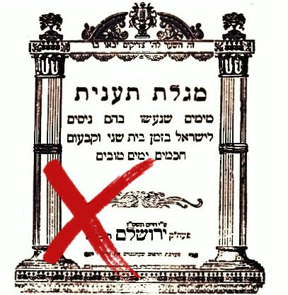 The Cancellation of Megillat Ta'anit
