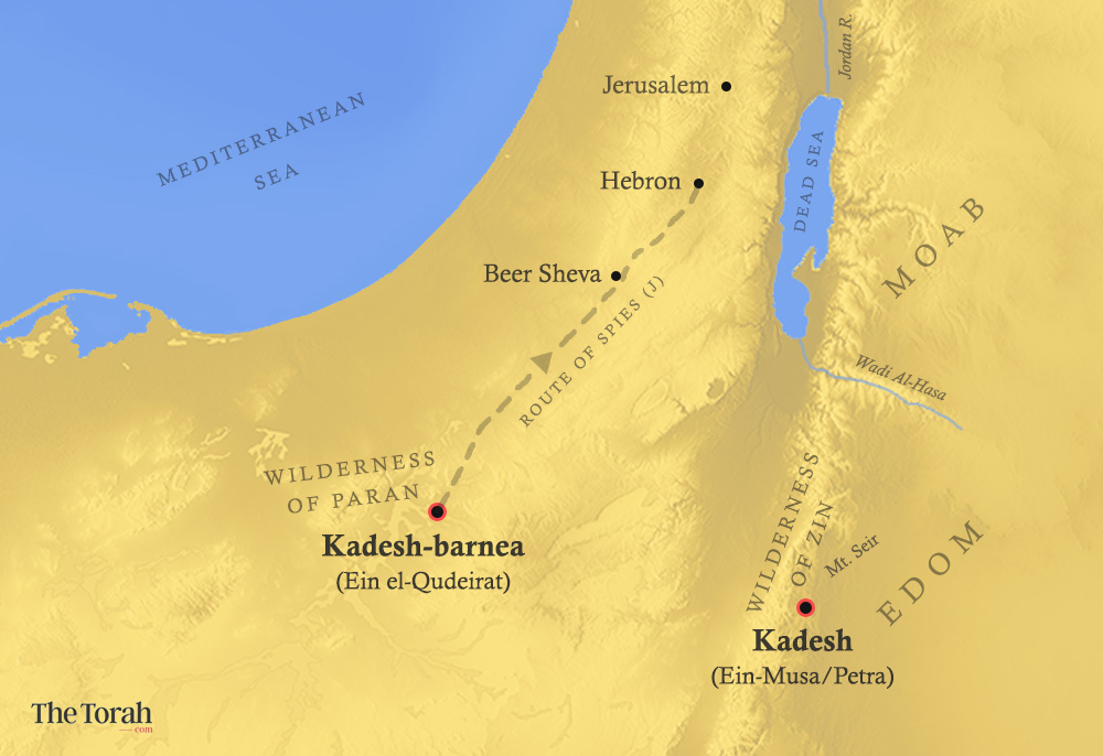 Solving the Problem of “Kadesh in the Wilderness of Paran”