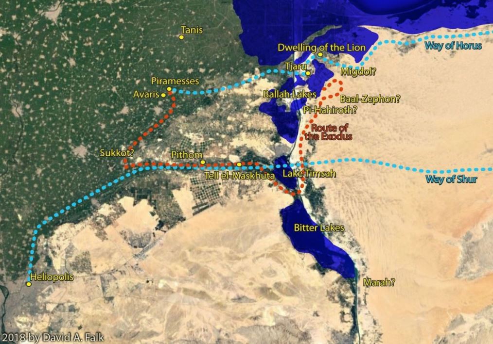 What We Know about the Egyptian Places Mentioned in Exodus