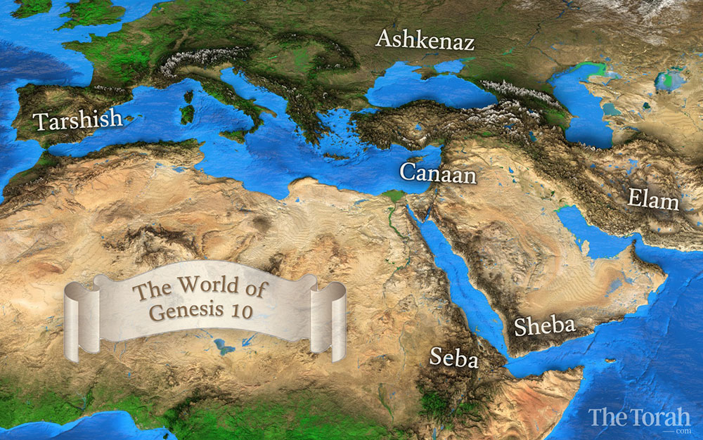 The Table of Nations: The Geography of the World in Genesis 10