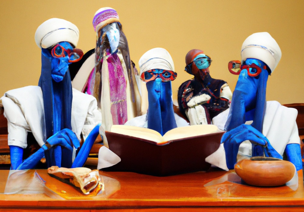 UFO and Alien Encounters in the Bible Reconstructed by AI