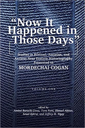 “Now It Happened in Those Days”