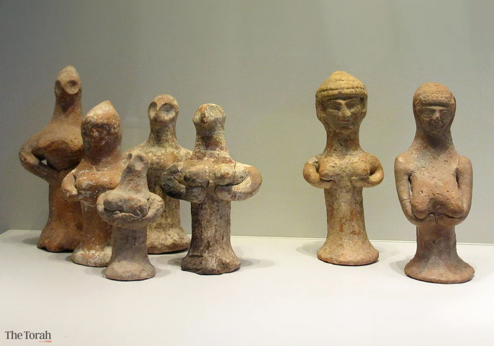 What Are Clay Female Figurines Doing in Judah during the Biblical Period?