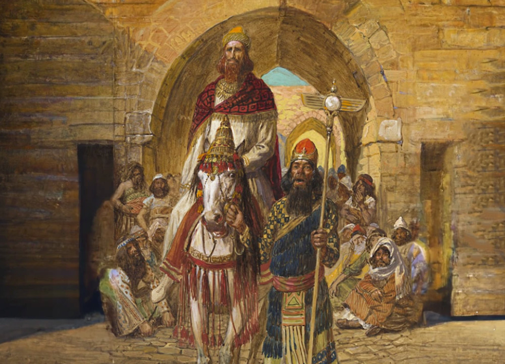 Mordechai Rides King Ahasuerus’ Horse, but Who Wears the Crown?