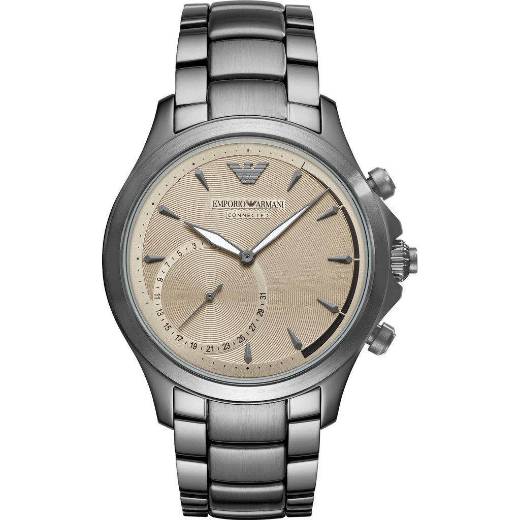 Emporio Armani Connected Beige/Zilver