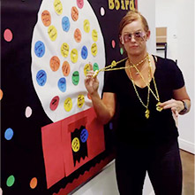 Robin Realty goal board winner