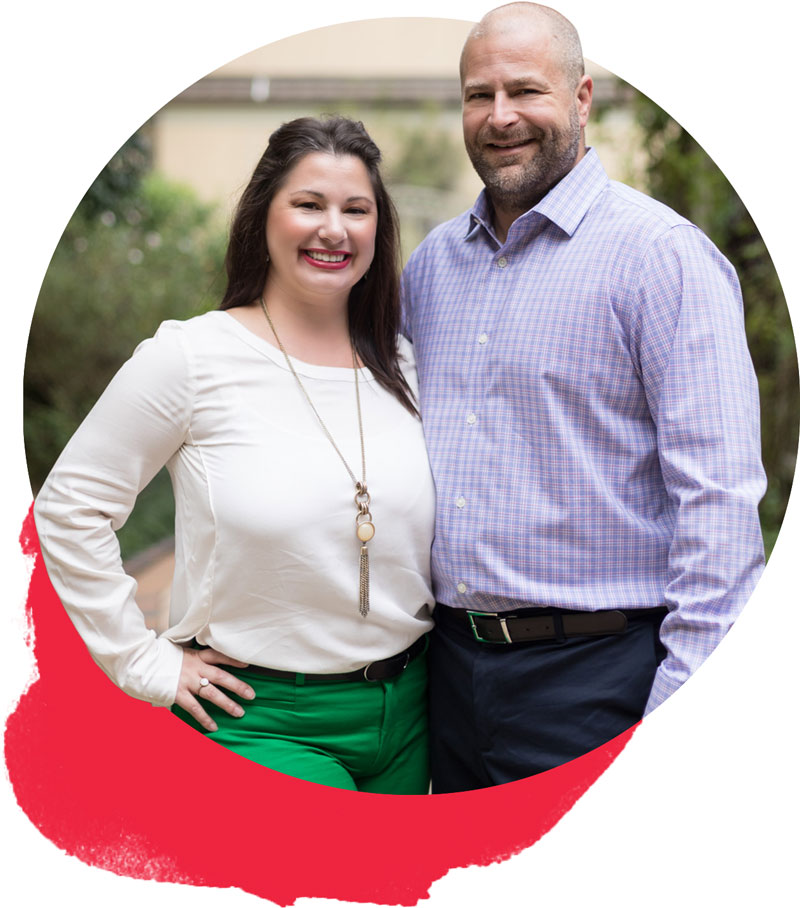 Tiffani Robin and Brett Bernheisel of Robin Realty
