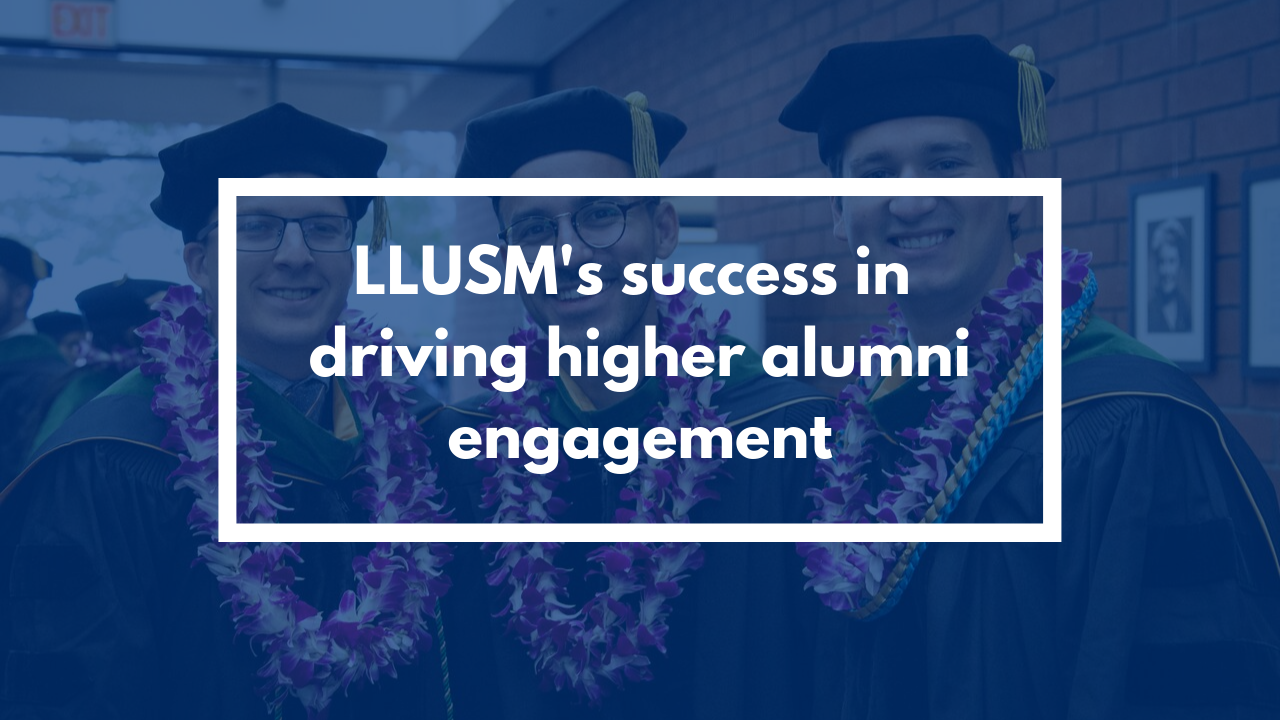 LLUSM gets 3x higher alumni participation online