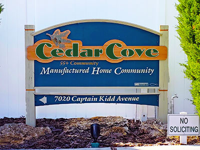 55 plus mobile home community