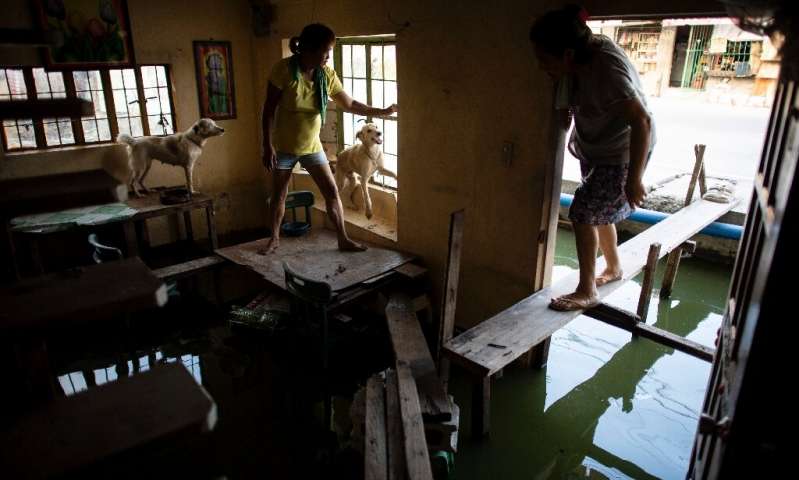 The demand for water has soared as Manila's population has nearly doubled since 1985, and the size of the nation's economy has e