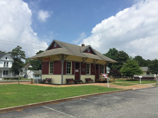 The Eastern Shore Railway Museum in downtown Parksley,