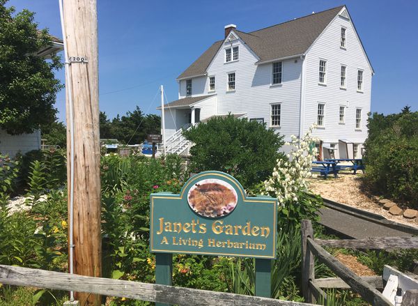 A surviving house from the Island Beach's borough days now serves as a nature center.