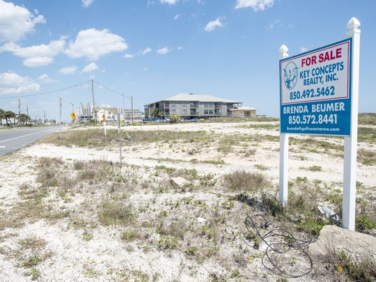 Land for sale in Perdido Key on May 7, 2018. As Perdido