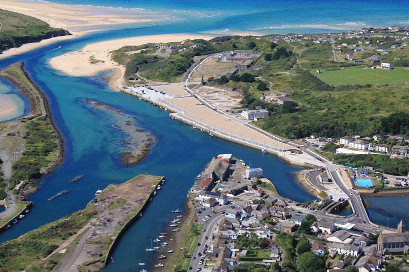feilden clegg bradley granted permission to regenerate a historic harbour in cornwall, UK designboom