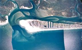 An aerial view of Topsail Beach. (Port City Daily photo/Courtesy Town of Topsail Beach)