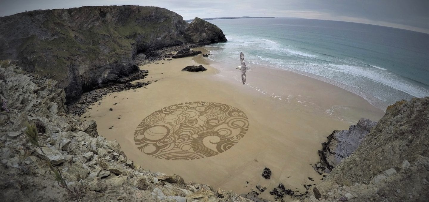 ocean film festival tony plant bedruthan sand artist cornwall