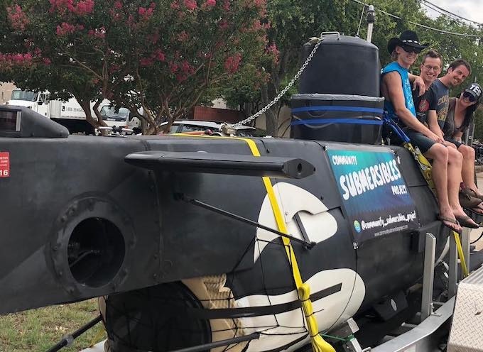 The Community Submersibles Crew takes Noctiluca cross-country to her new home in Berkeley, CA!