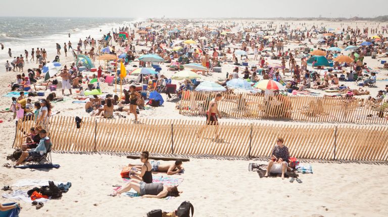 Crowds gather at Jones Beach in 2013. Henry