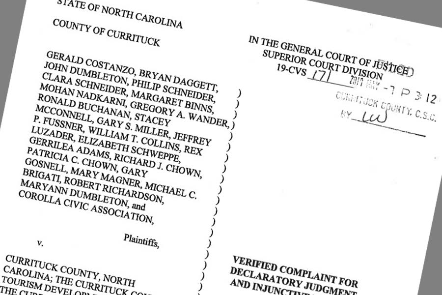 Coastal News Today | NC - Plaintiffs seek summary judgment in suit over Currituck County's use of Occupancy Tax funds - Vimarsana News