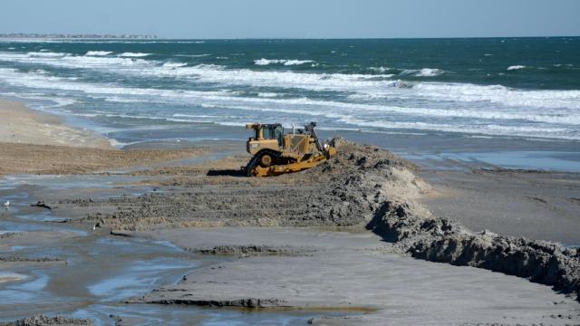 After officials tasked with filling in Wrightsville's eroding beach were pushed offshore to source sand, they made a daunting discovery: Hundreds of thousands of tires that likely migrated from an artificial reef created by the Division of Marine Fisheries decades ago.