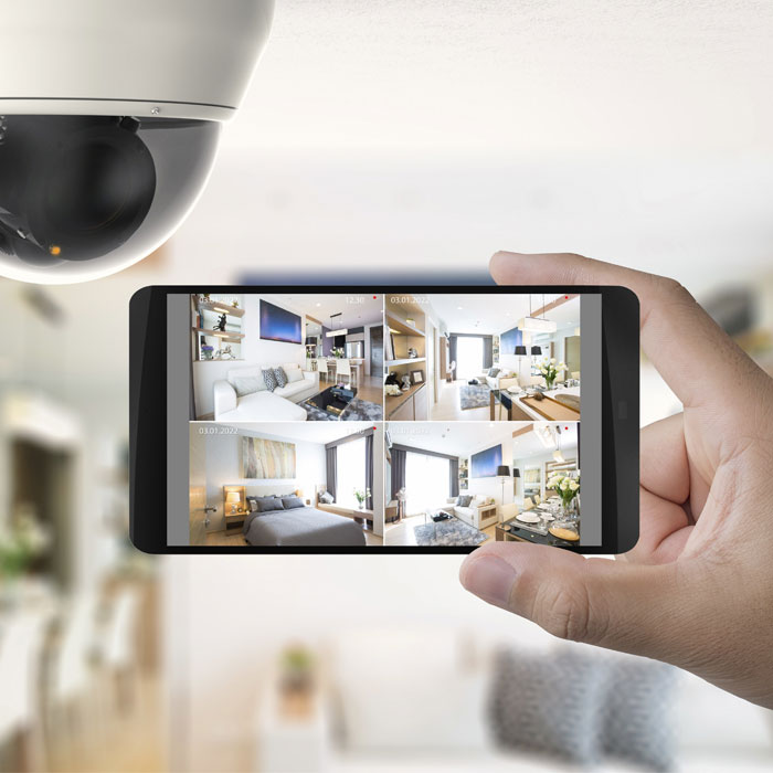 Security camera installation is your first line of defense! Trust a pro...