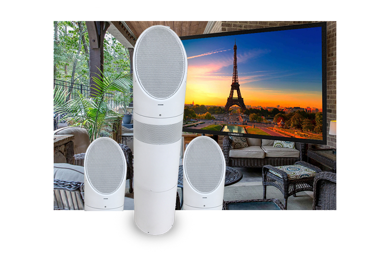 Landscape Music & Outdoor Entertainment System Pro in South Florida