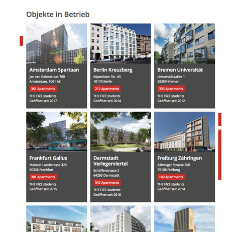 Moderner Eröffnungsbereich