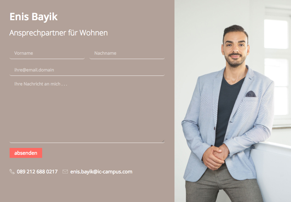 Übersichtliche Präsentation der Zahlen & Fakten
