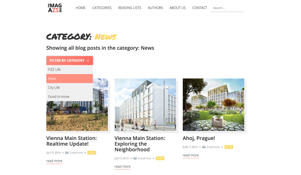 Social Share Buttons & passend vorgeschlagene Artikel