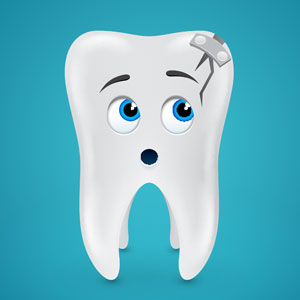 chipped cracked tooth