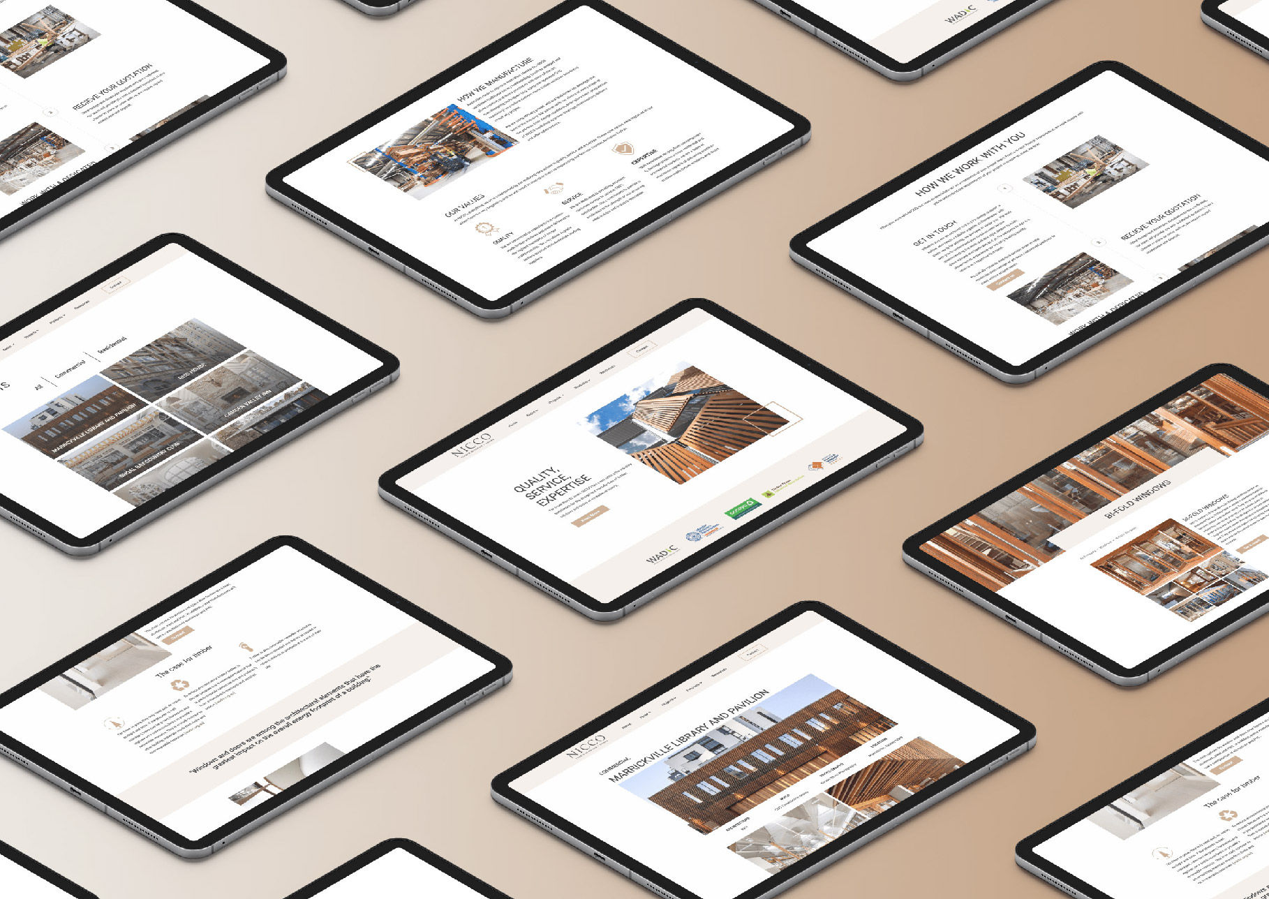 Bryce James Carpentry Logo Design