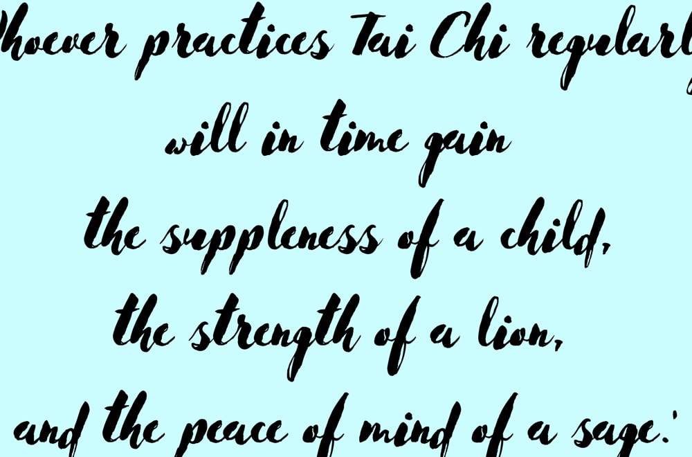 Vigour magazine article on Tai Chi