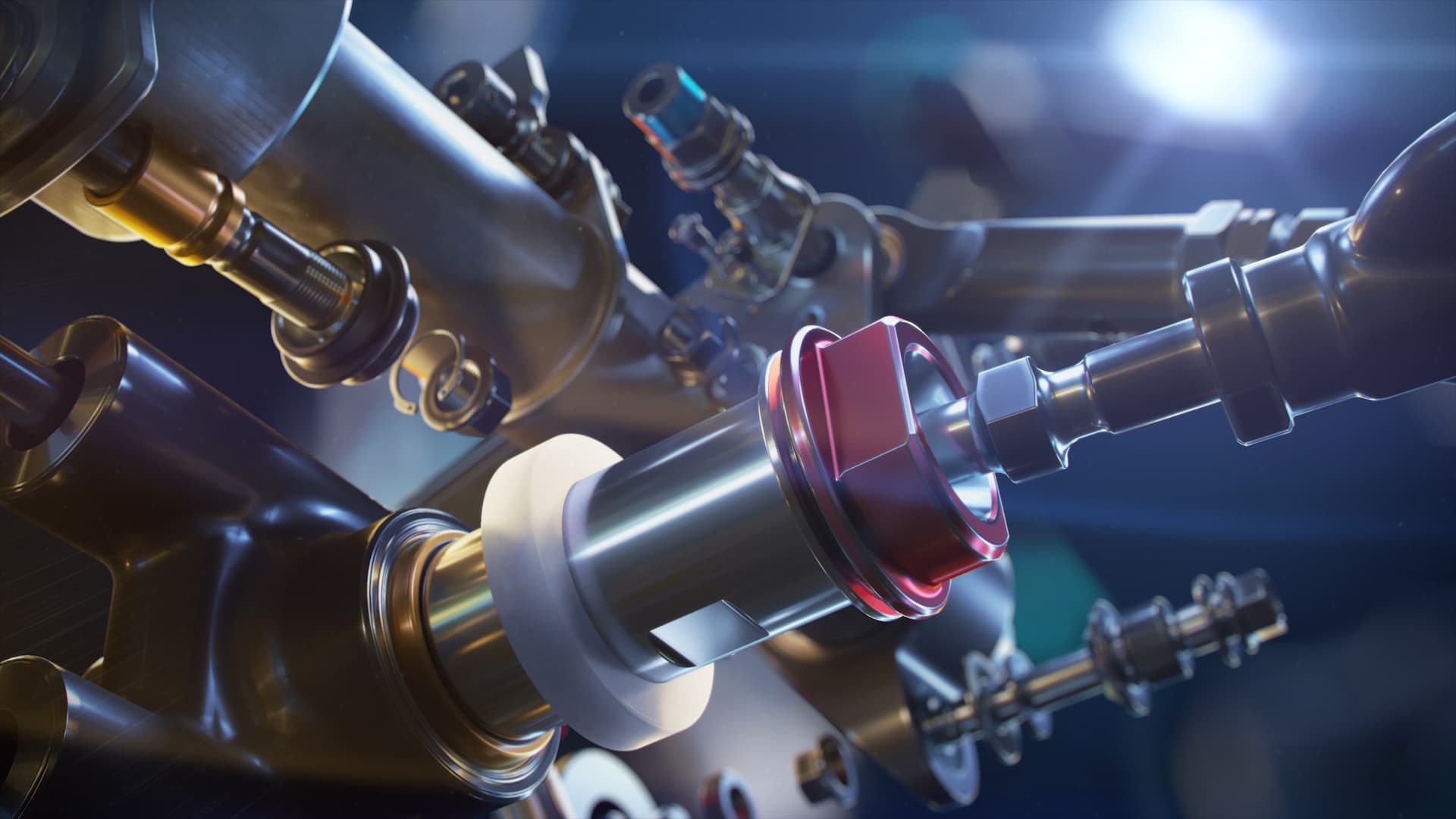 Formula E Gen2 Car Exploded