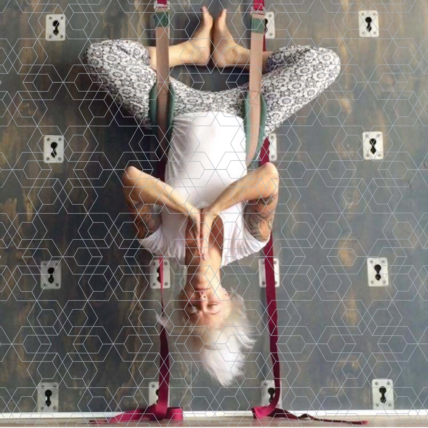 moves on yoga wall in Illume Pittsburgh