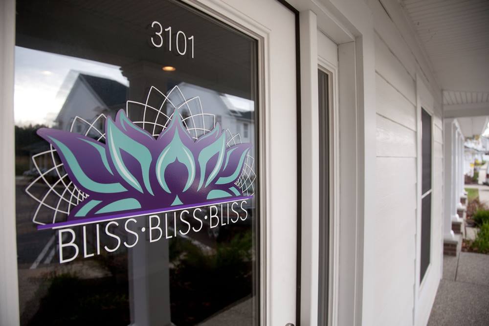 entrance door at Bliss Bliss Bliss West Virginia