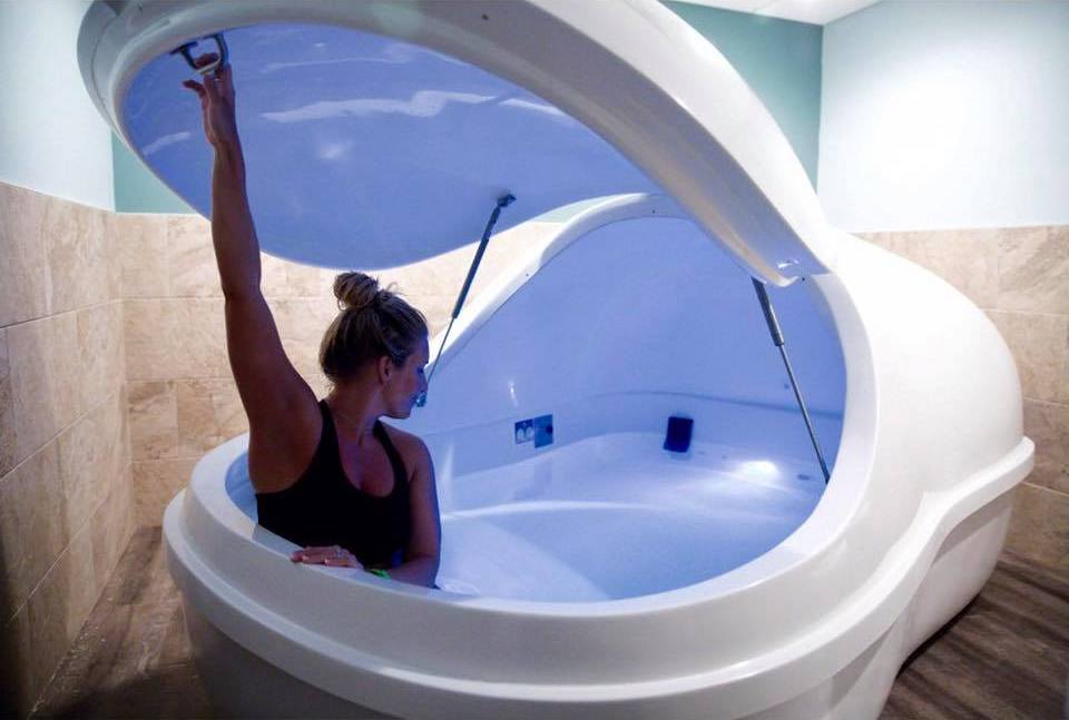 float therapy at Spa Oasis in Fairmont