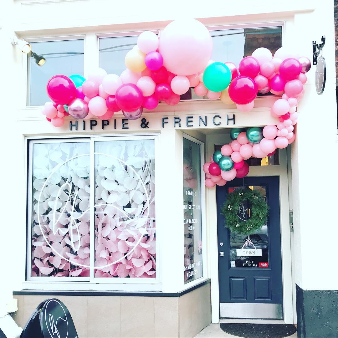 Exterior of Hippie & French