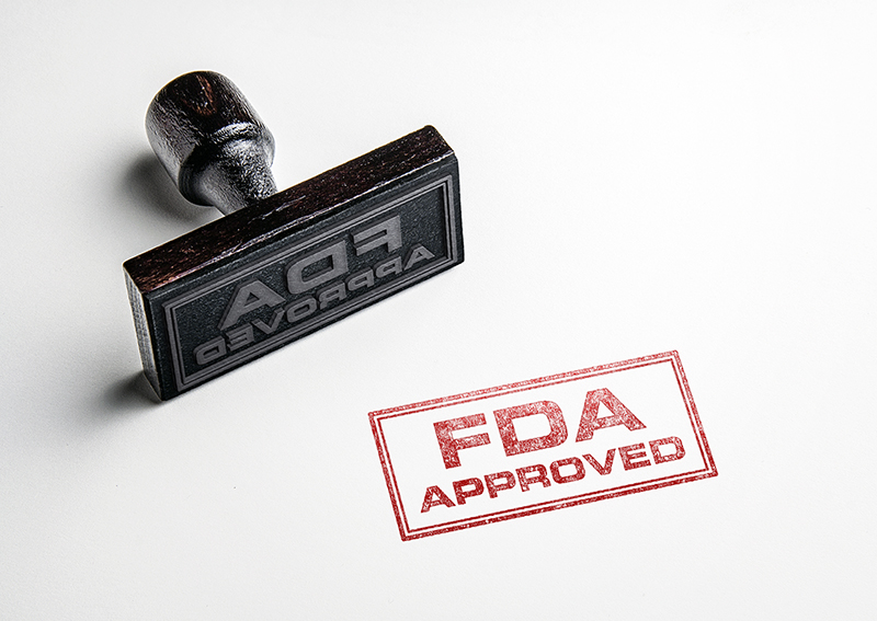 stamp of FDA approval