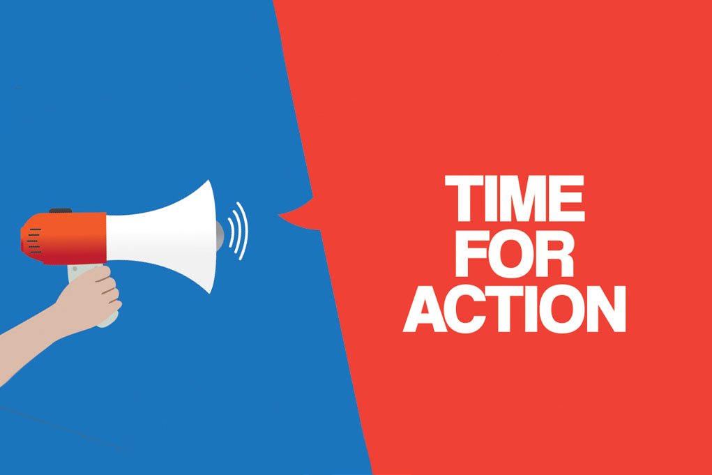 animated image of fog horn saying " Time For Action"