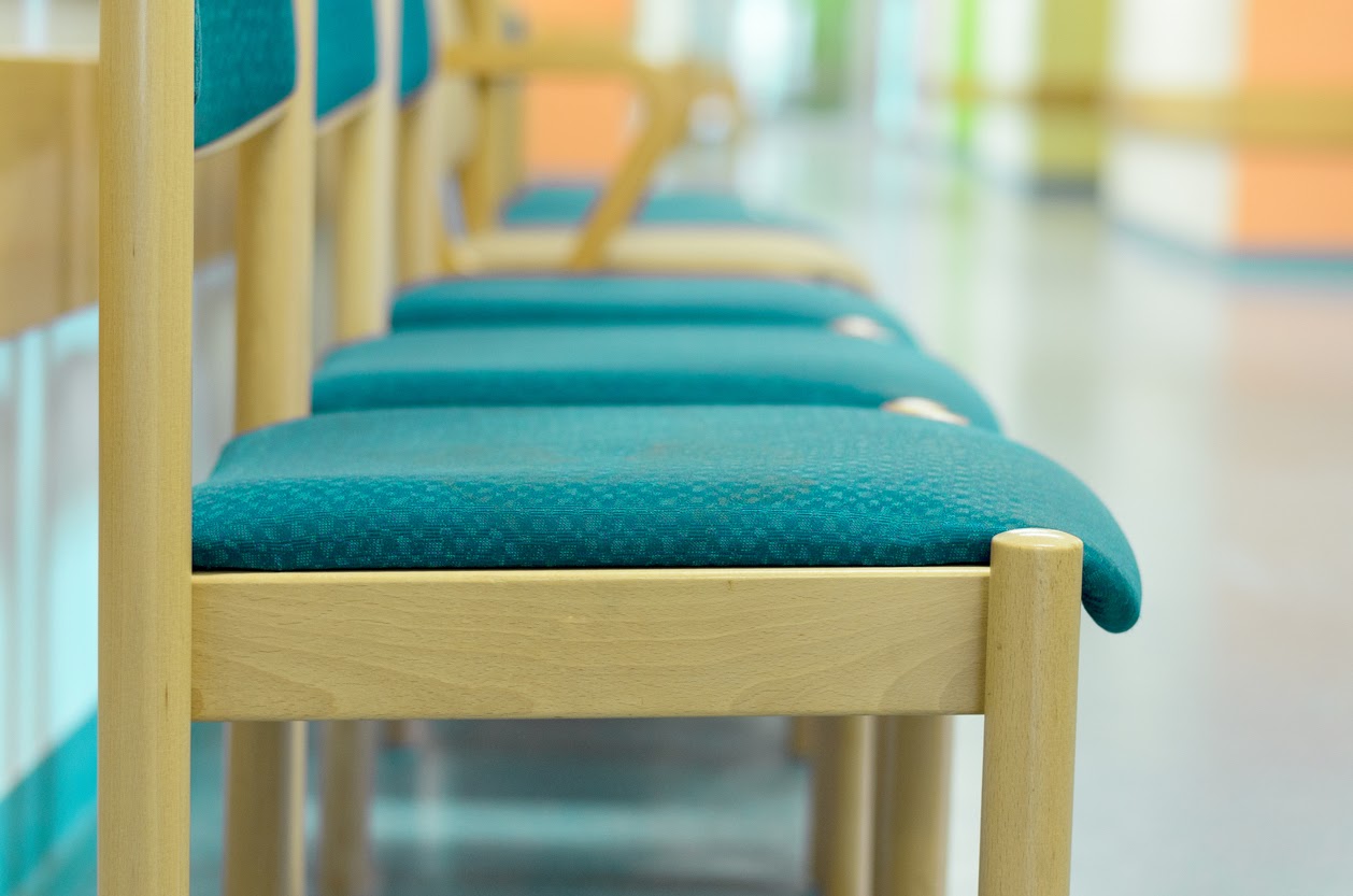 Chairs in a waiting room