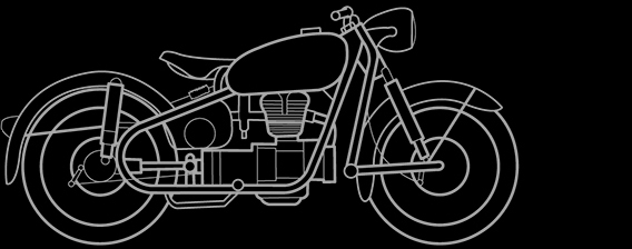 Illustration of a BMW R 26, R 27