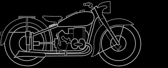 Illustration of a BMW R 51/2