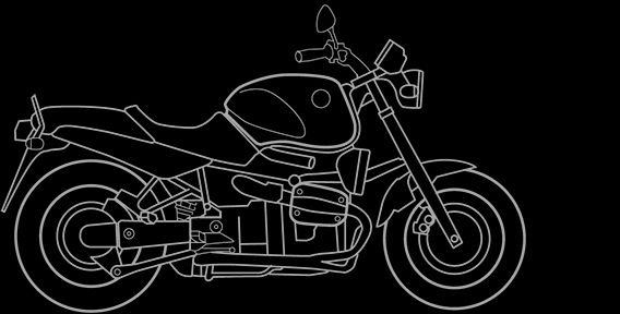 Illustration of a BMW R 1100 R