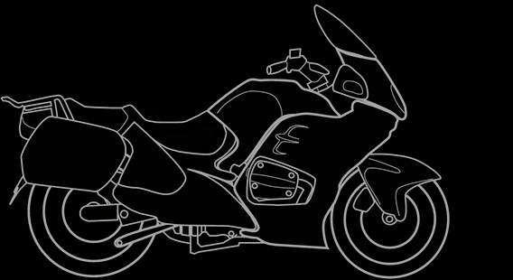 Illustration of a BMW R 1100 RT