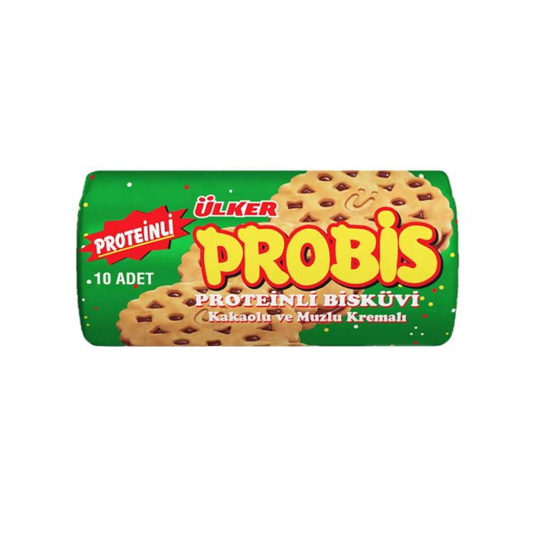 PROBIS CACAO AND BANANA CREAM
SANDWICH BISCUITS 10 PACK 280
GR