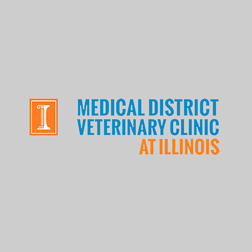 Medical District Veterinary Clinic at Illinois logo